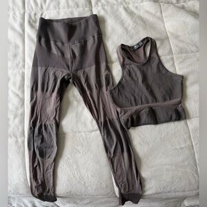 Adidas by Stella McCartney Gray Activewear Set